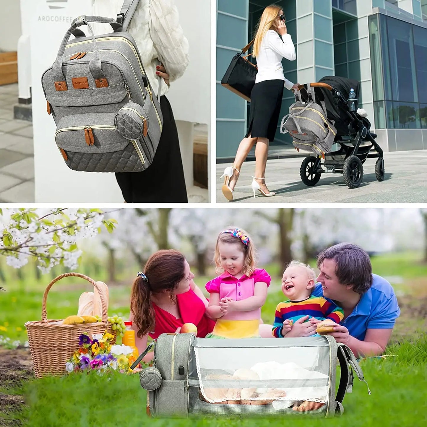 FeatherCare Baby Travel Bag