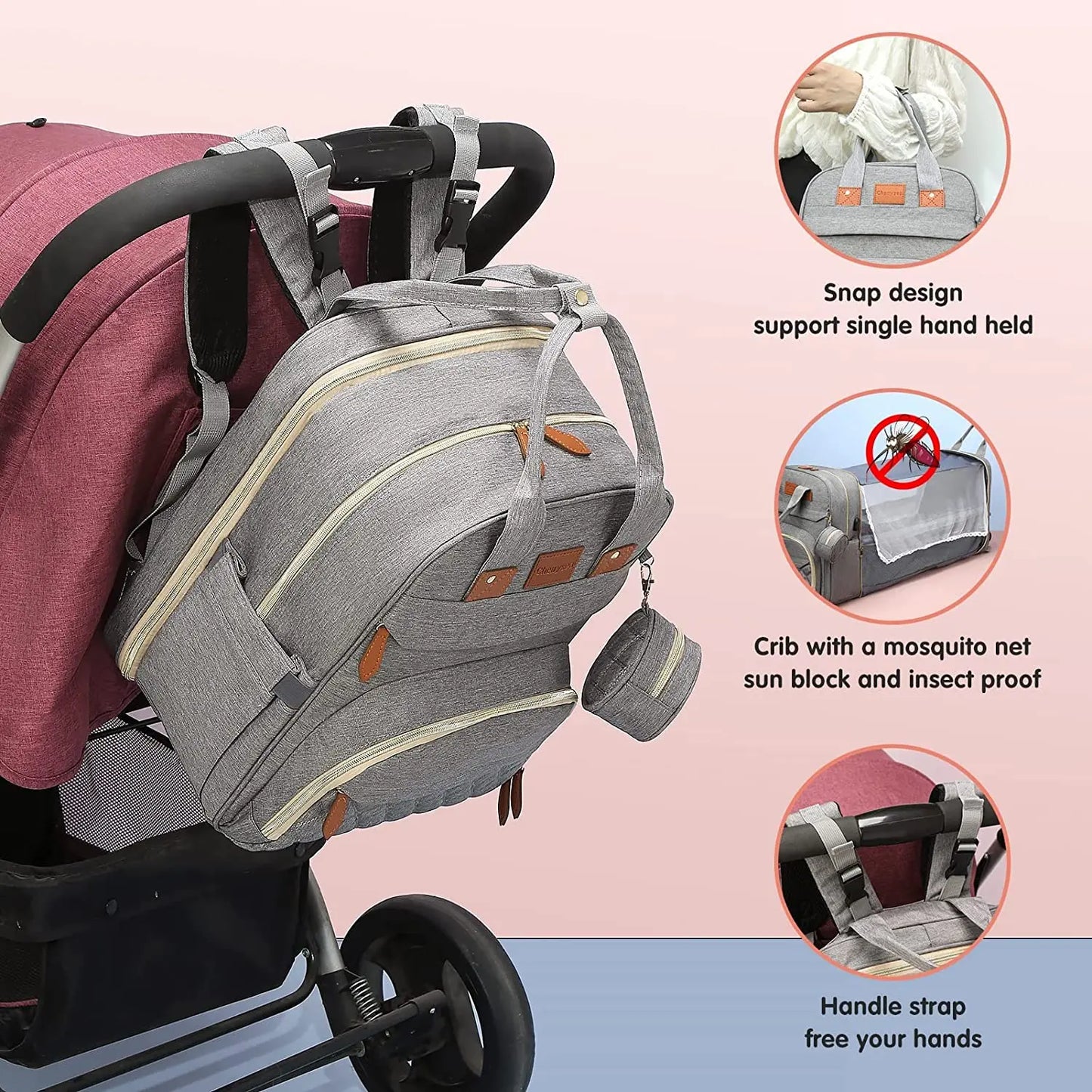 FeatherCare Baby Travel Bag