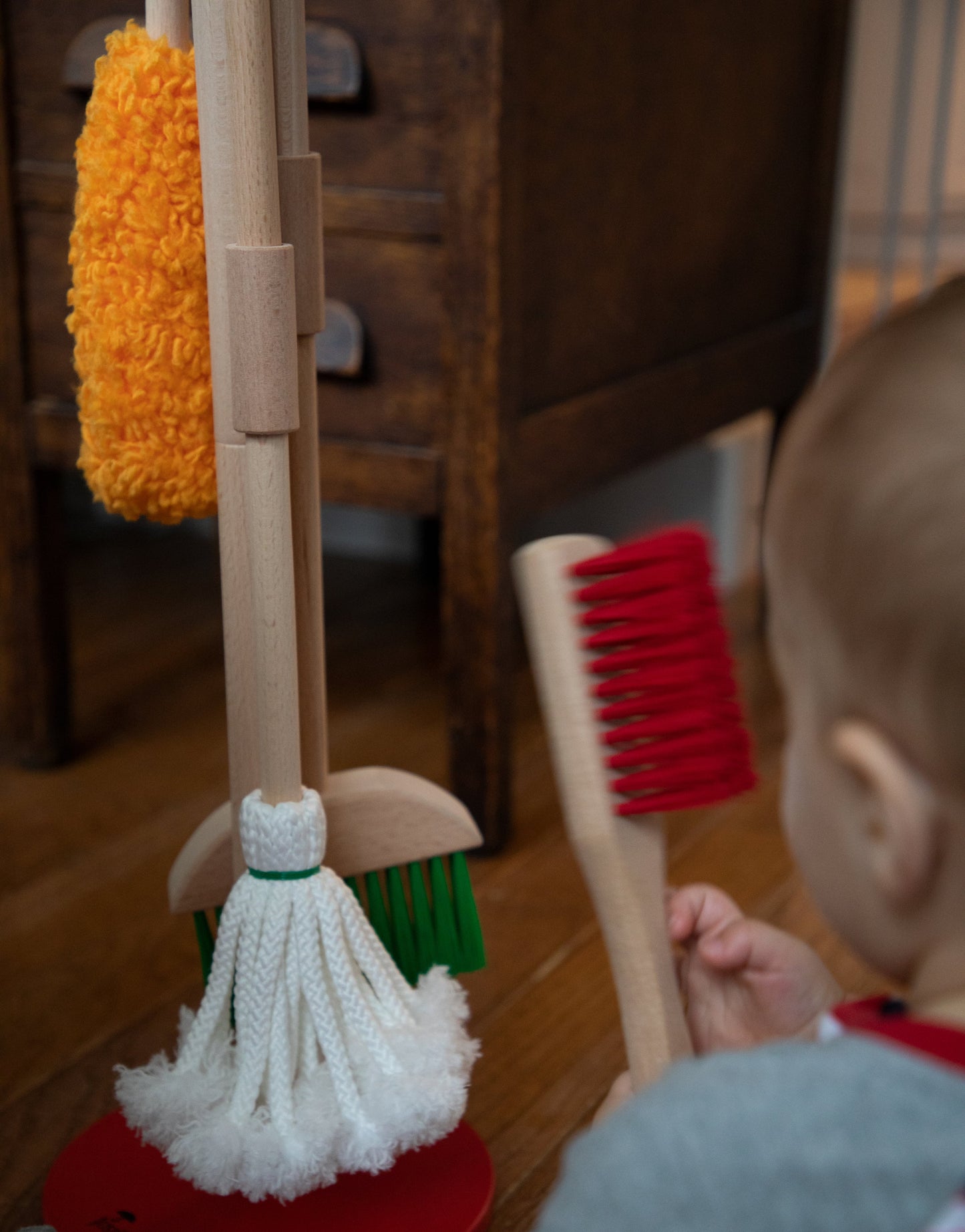 🧹 Feather Baby Cleaning Play Set